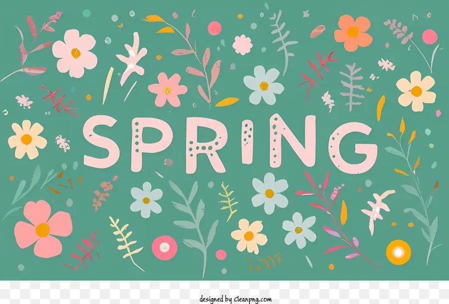 Printemps，Fleurs PNG