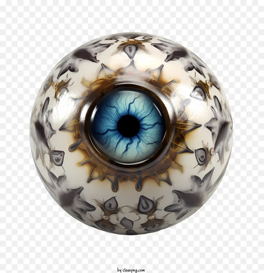 Globe Oculaire D'halloween，Globe Oculaire PNG