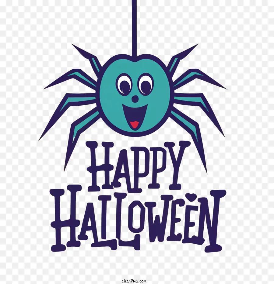 Joyeux Halloween，Araignée PNG