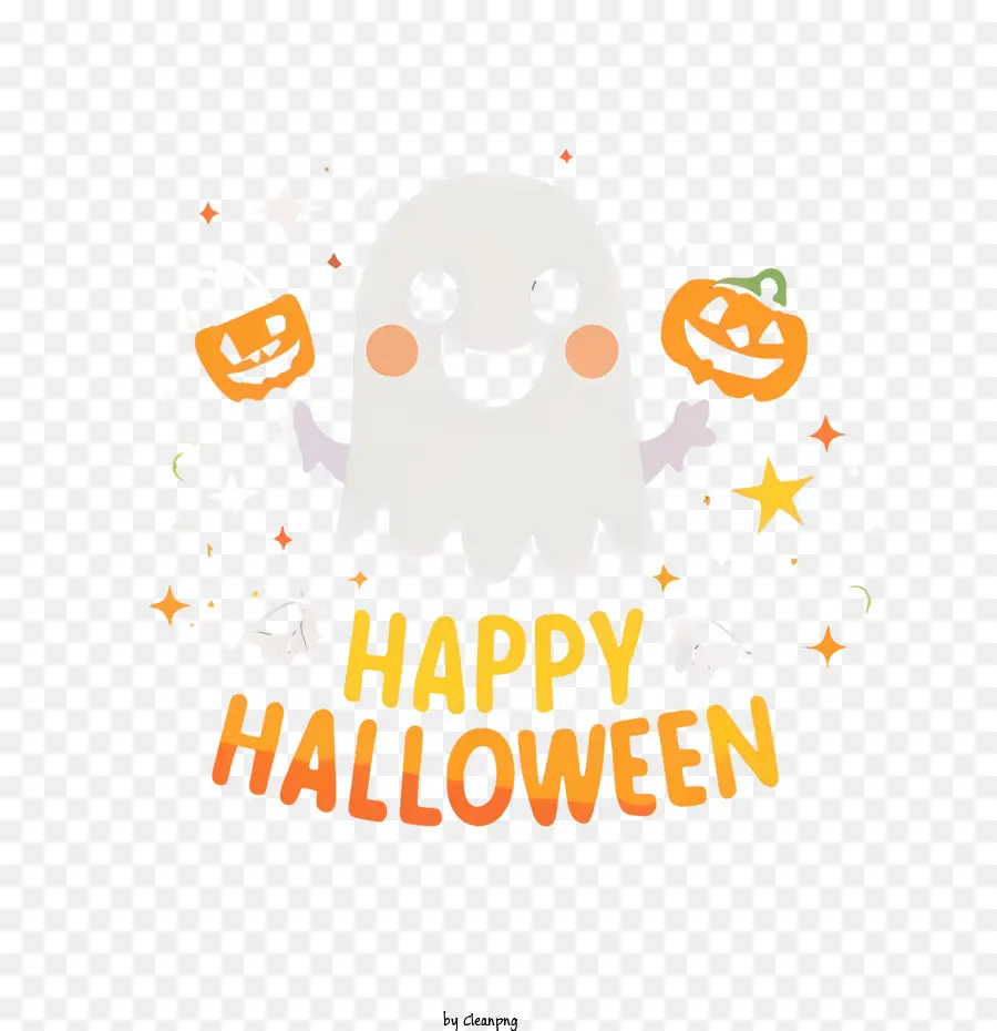 Joyeux Halloween，Dessin Animé Esprit PNG