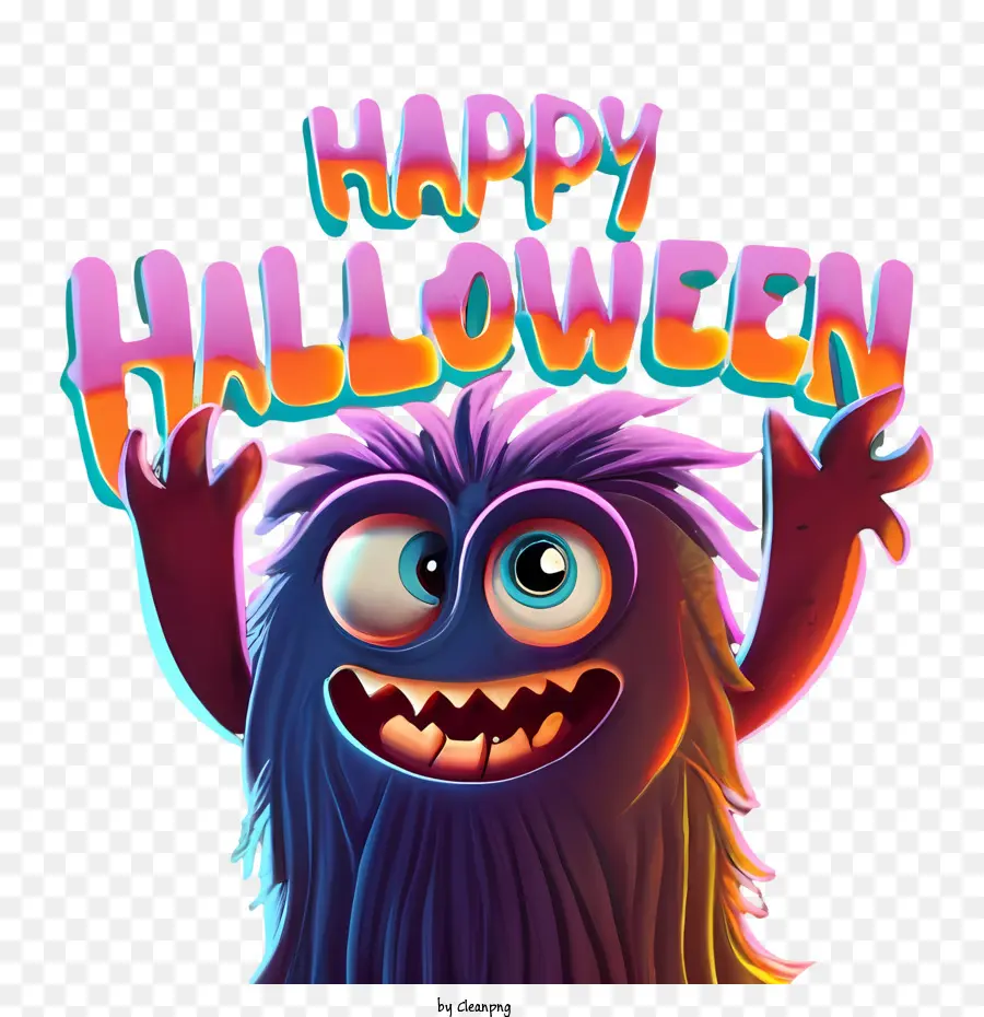 Joyeux Halloween，Monstre PNG