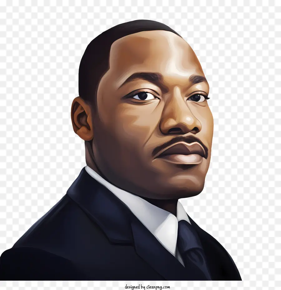 Martin Luther King，Droits Civils PNG