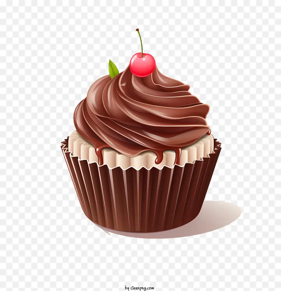 Journée Des Cupcakes Au Chocolat，Petit Gâteau Au Chocolat PNG