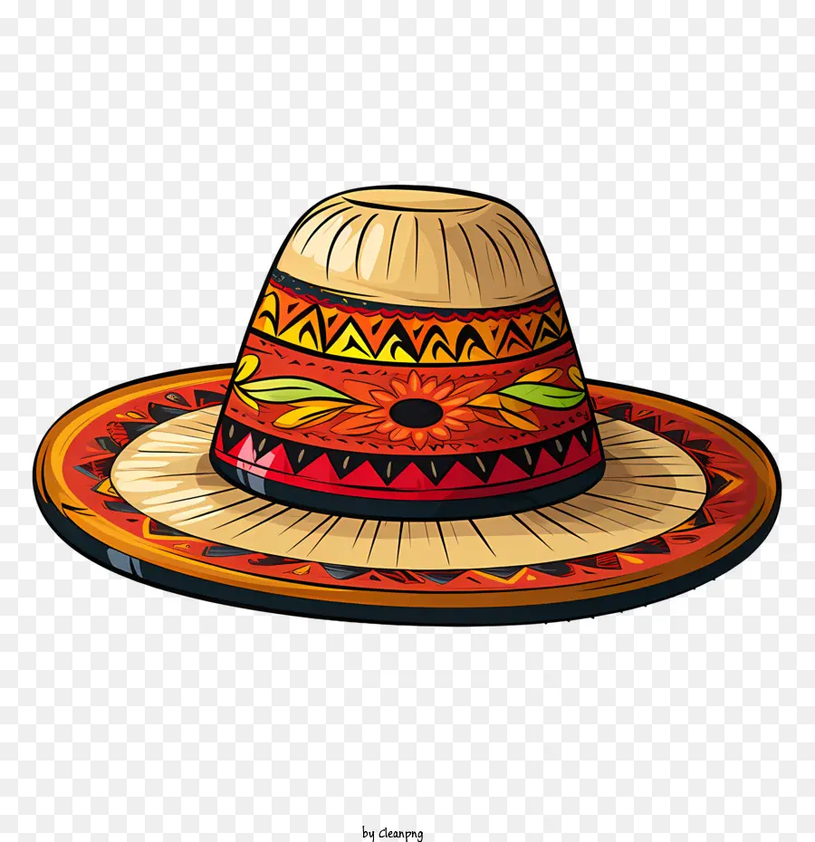 Sombrero Mexicain，Chapeau Décoratif PNG