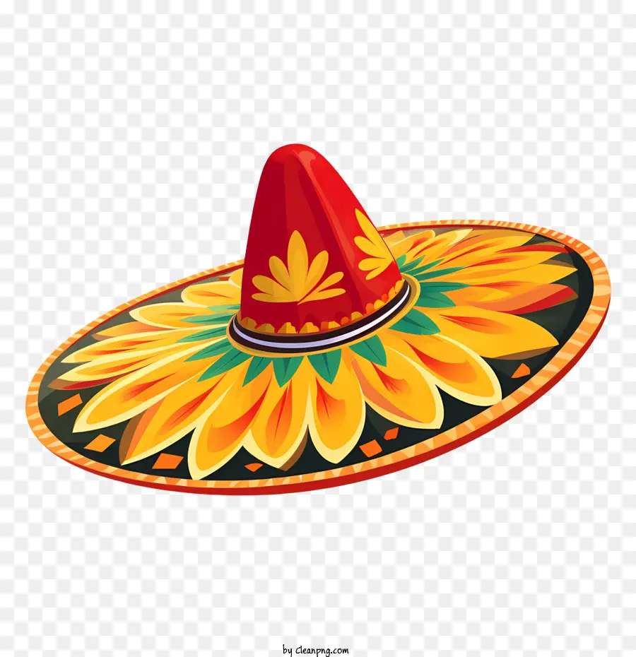 Mexicaine Sombrero，Soleil PNG