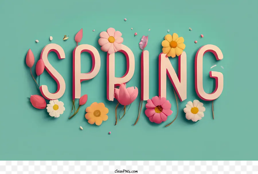 Printemps，Fleurs PNG