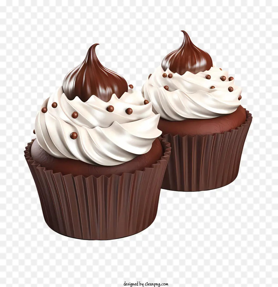 Journée Des Cupcakes Au Chocolat，Petit Gâteau PNG