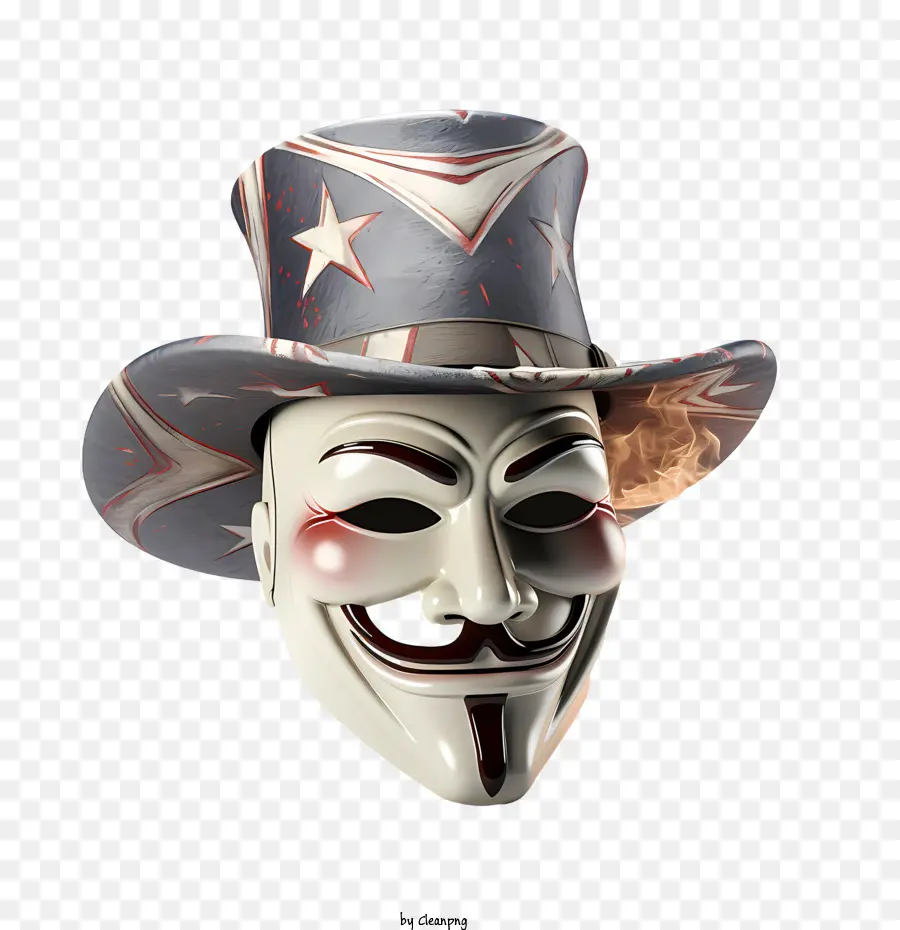 Journée Guy Fawkes，Masque Guy Fawkes PNG