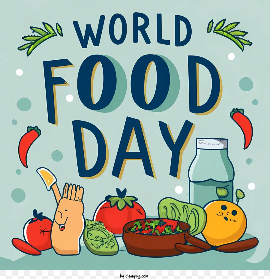 Journée Mondiale De L'alimentation，La Nourriture PNG