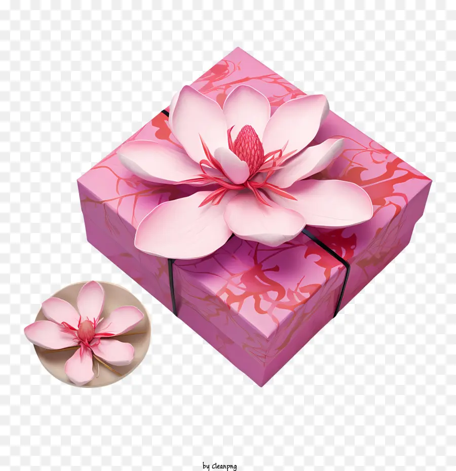 Coffret Rose，Fleur PNG