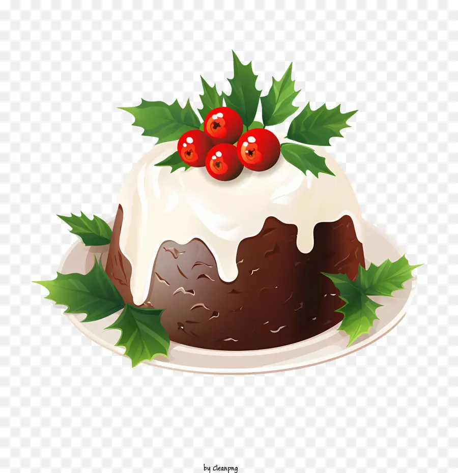 Le Christmas Pudding，Noël PNG