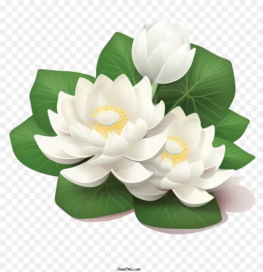 Fleur De Lotus，Fleurs De Lotus Blanc PNG