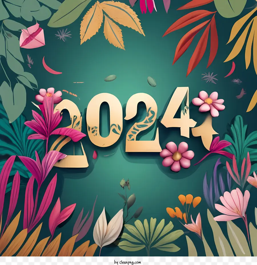 2024 Bonne Année，Bonne Et Heureuse Année PNG