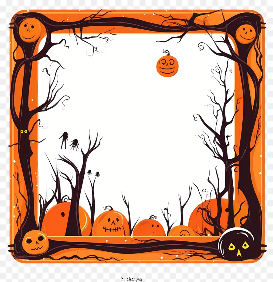 Halloween Cadre，Halloween PNG