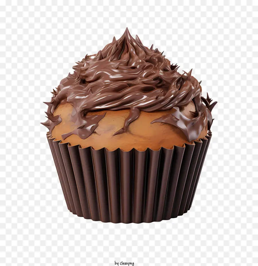 Journée Des Cupcakes Au Chocolat，Petit Gâteau PNG