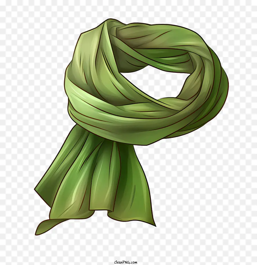 Journée Du Foulard，Foulard Vert PNG