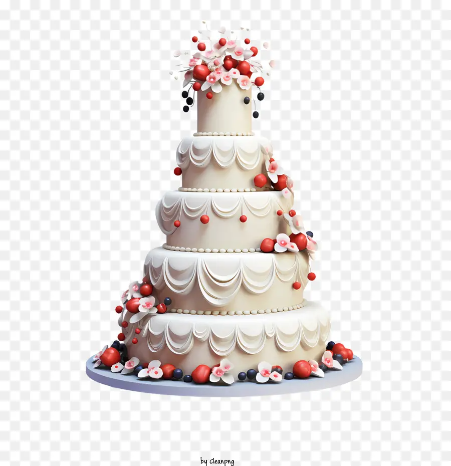 Gâteau De Mariage，Gâteau Décorations PNG