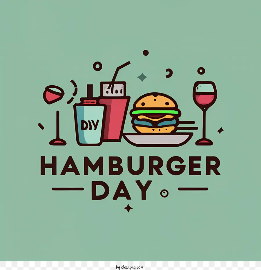 Hamburger Jour，La Nourriture PNG