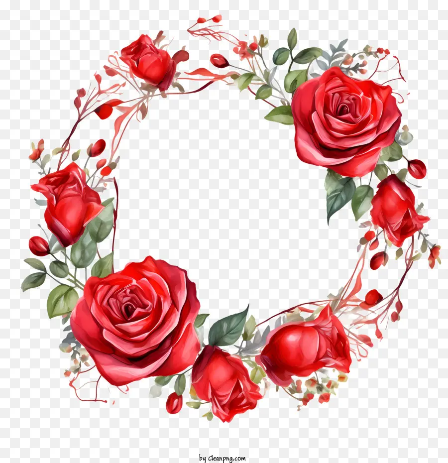 Couronne De Roses，Arche De Rose PNG