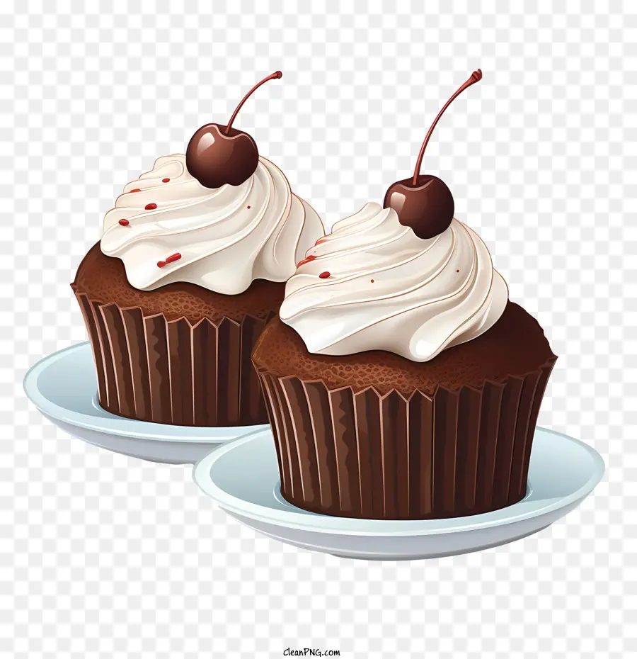 Journée Des Cupcakes Au Chocolat，Petits Gâteaux Au Chocolat PNG