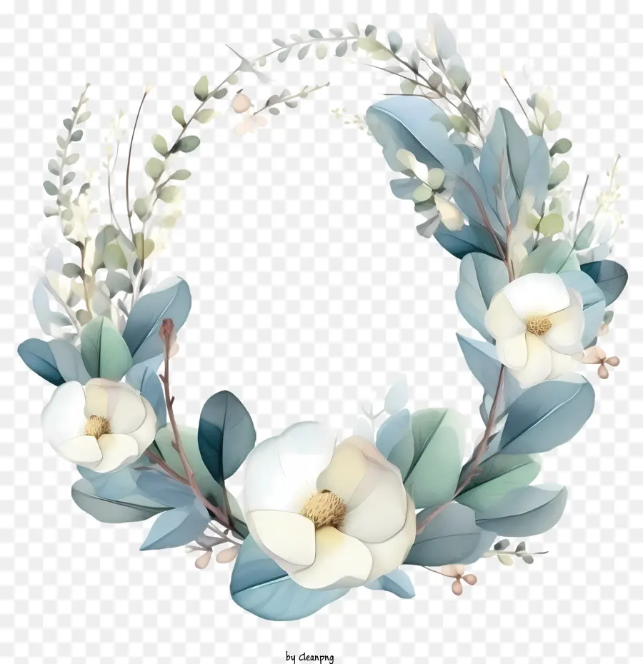 Couronne D'eucalyptus，Couronne PNG