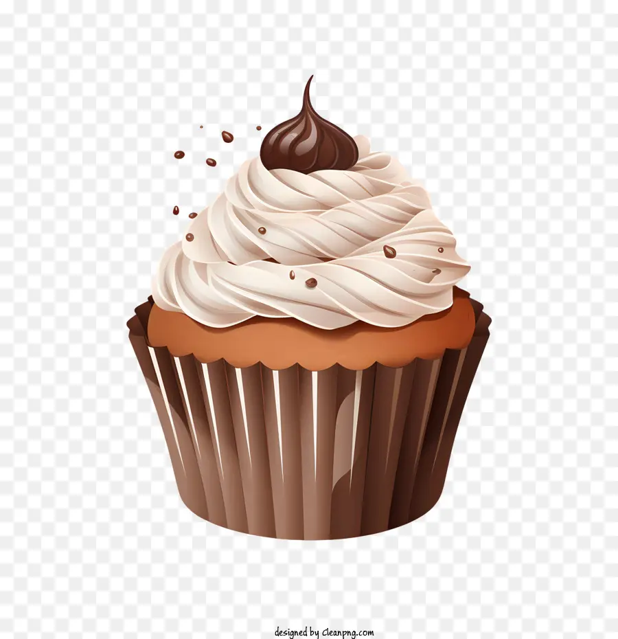 Journée Des Cupcakes Au Chocolat，Petit Gâteau Au Chocolat PNG