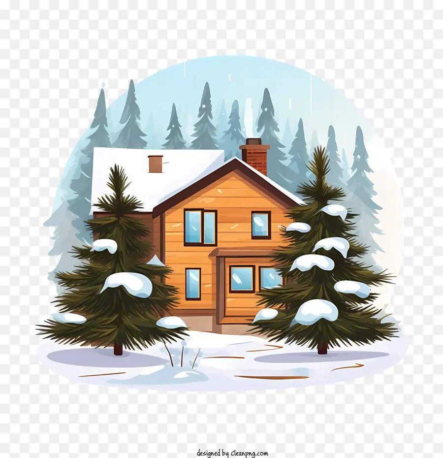 L'hiver De La Maison，Cabine PNG