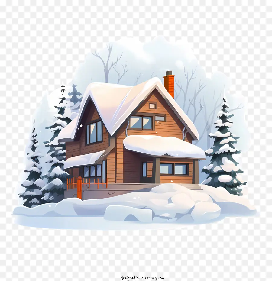 L'hiver De La Maison，Maison PNG