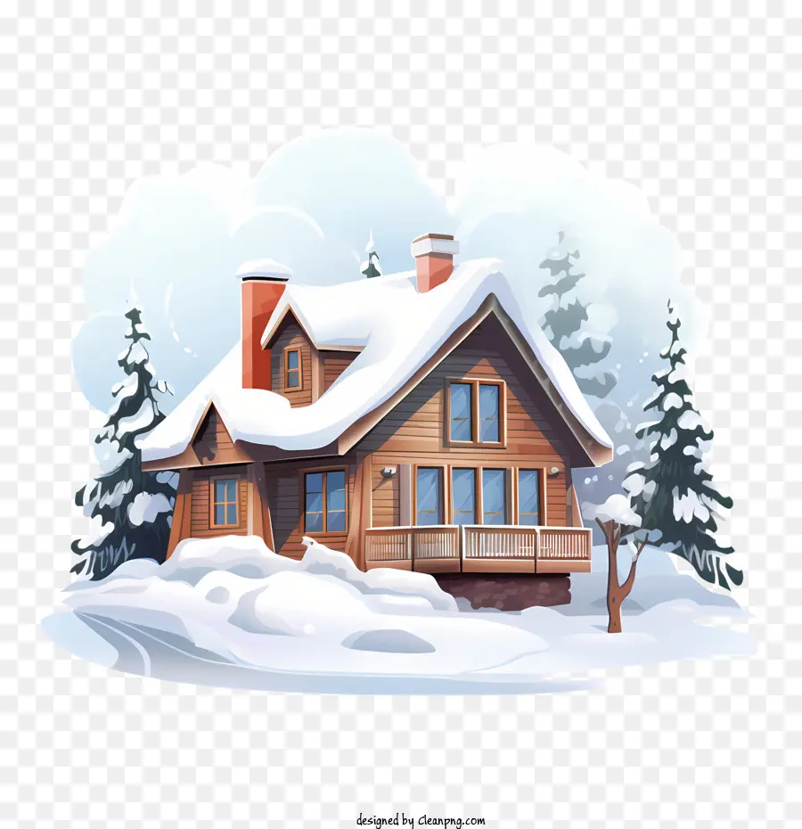 L'hiver De La Maison，Maison PNG