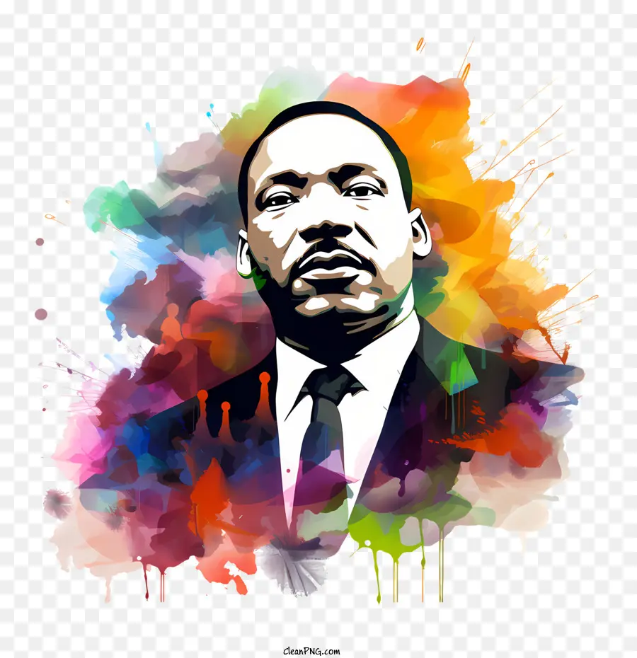 Martin Luther King Jr Journée，Personne PNG