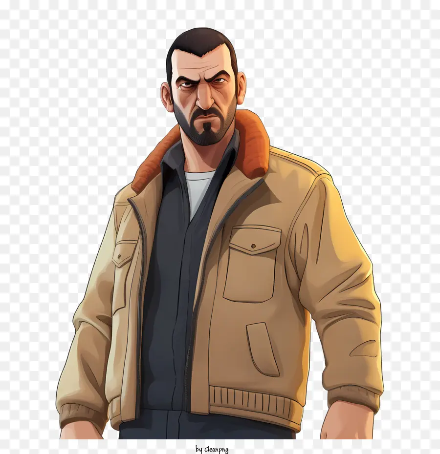 Personnage Automobile De Grand Theft，L'homme PNG