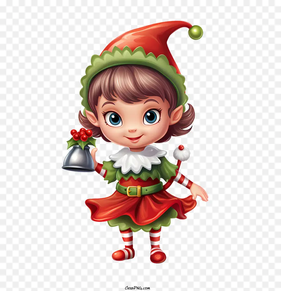 Noël Elf，Mignon PNG