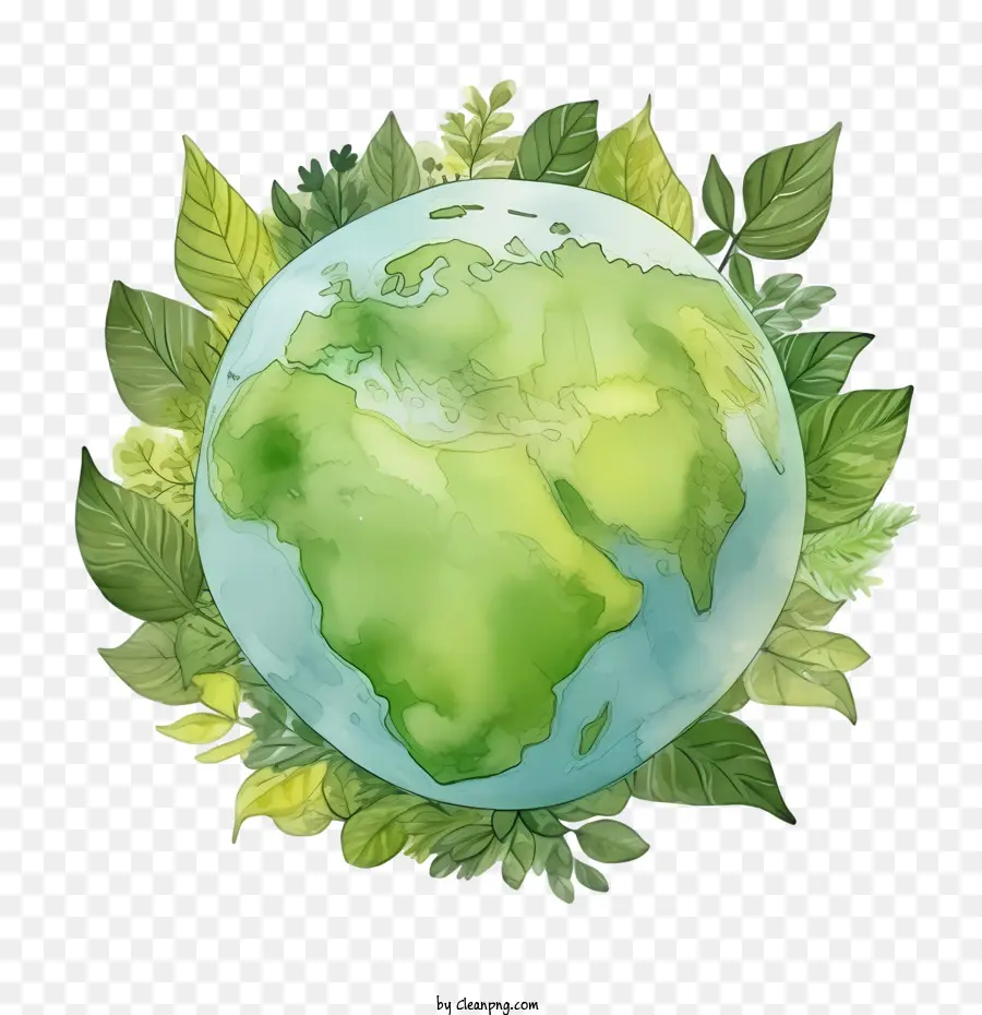 Planète Verte，Vert De Terre PNG