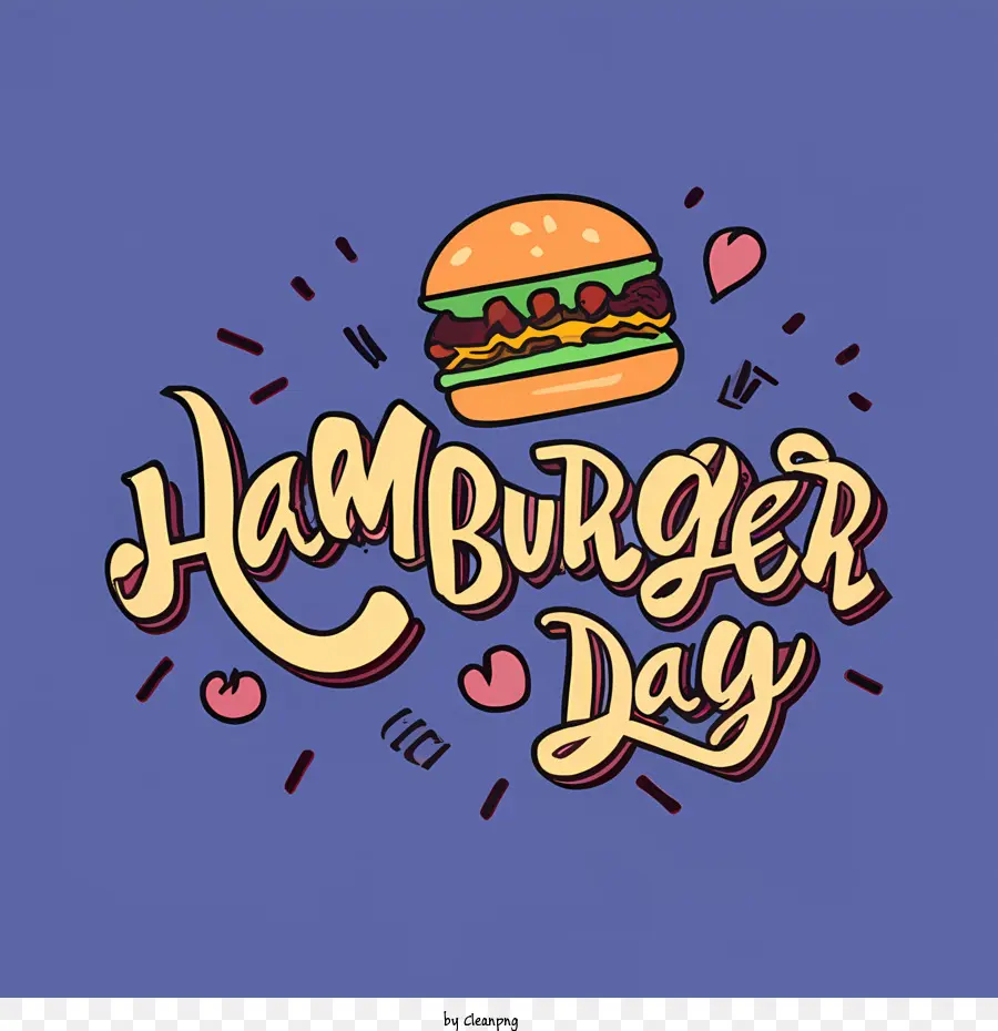 Journée Du Hamburger，Hamburger PNG