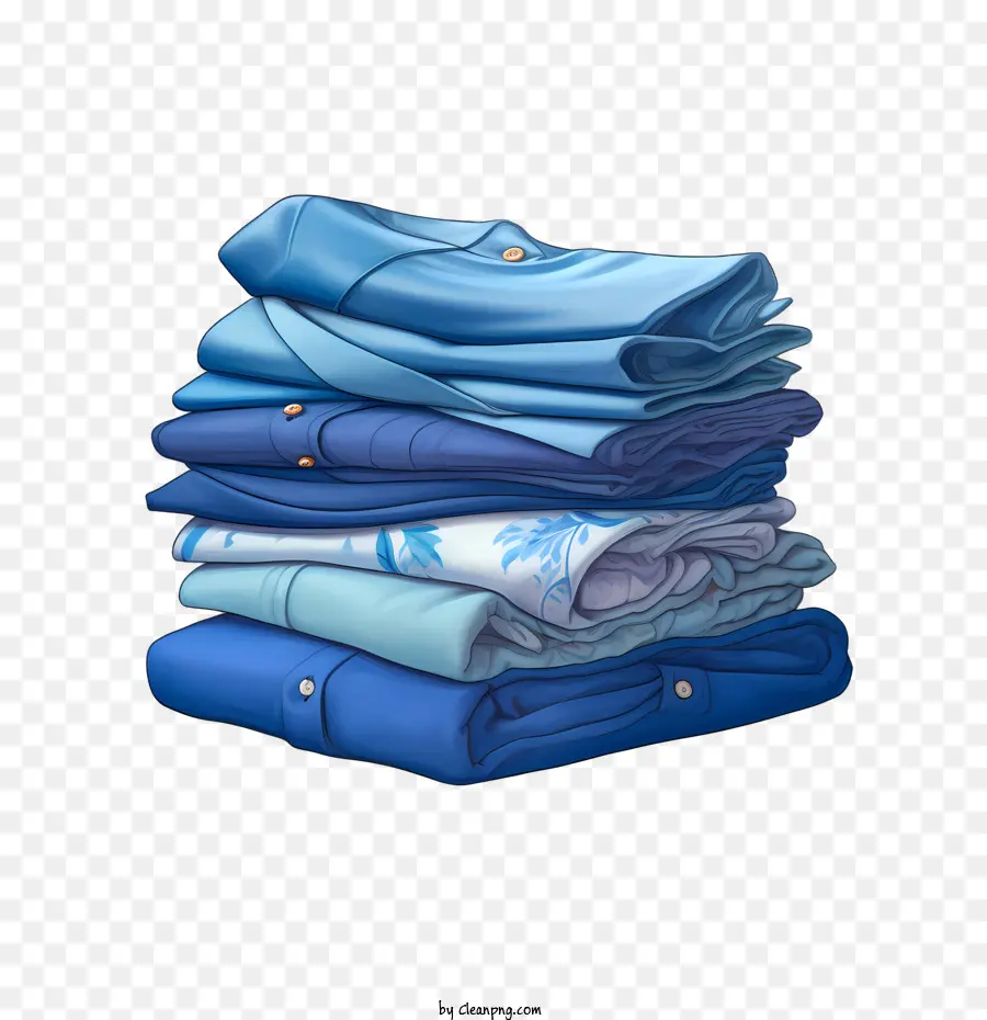 Pile De Vêtements，Vêtements Pliés PNG