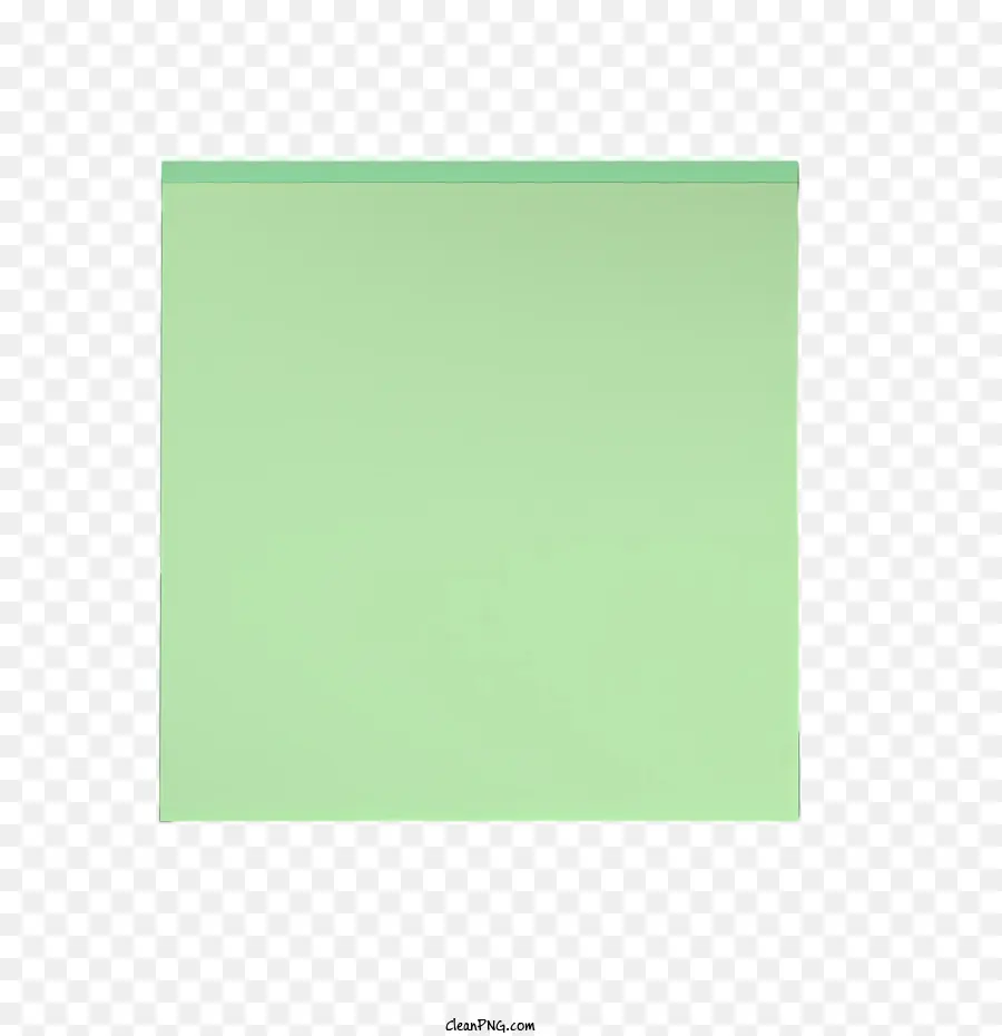 Post It，Vert PNG