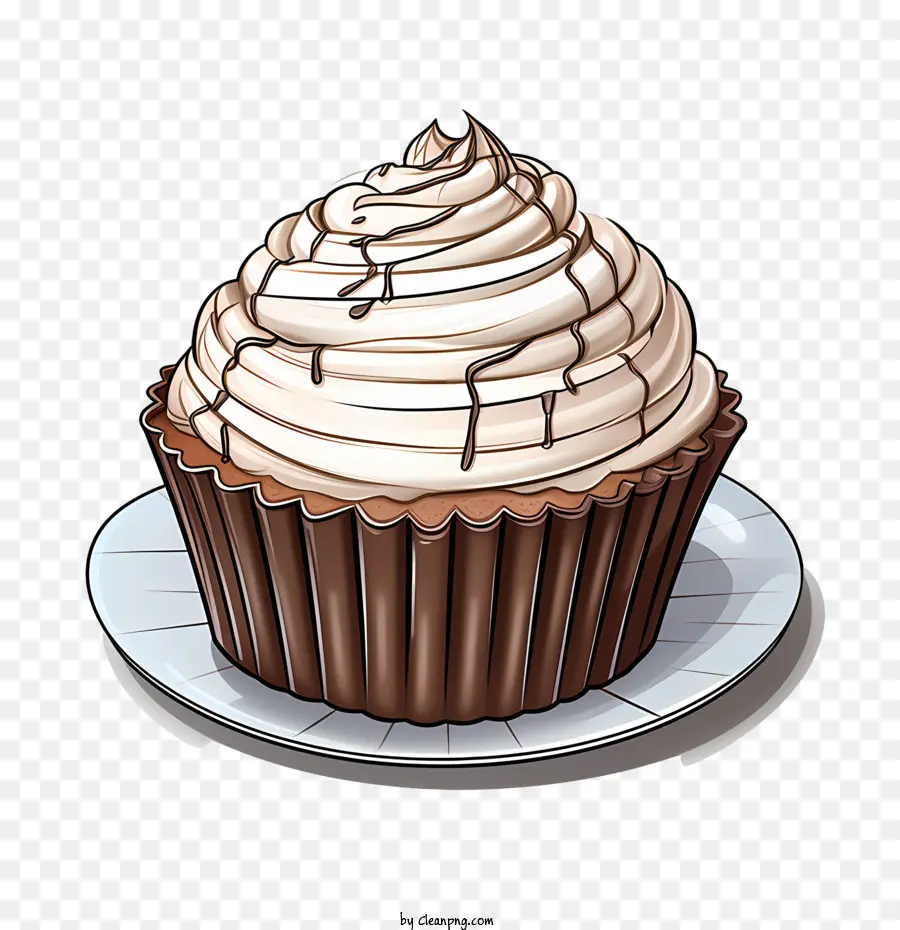 Journée Des Cupcakes Au Chocolat，Petit Gâteau Au Chocolat PNG