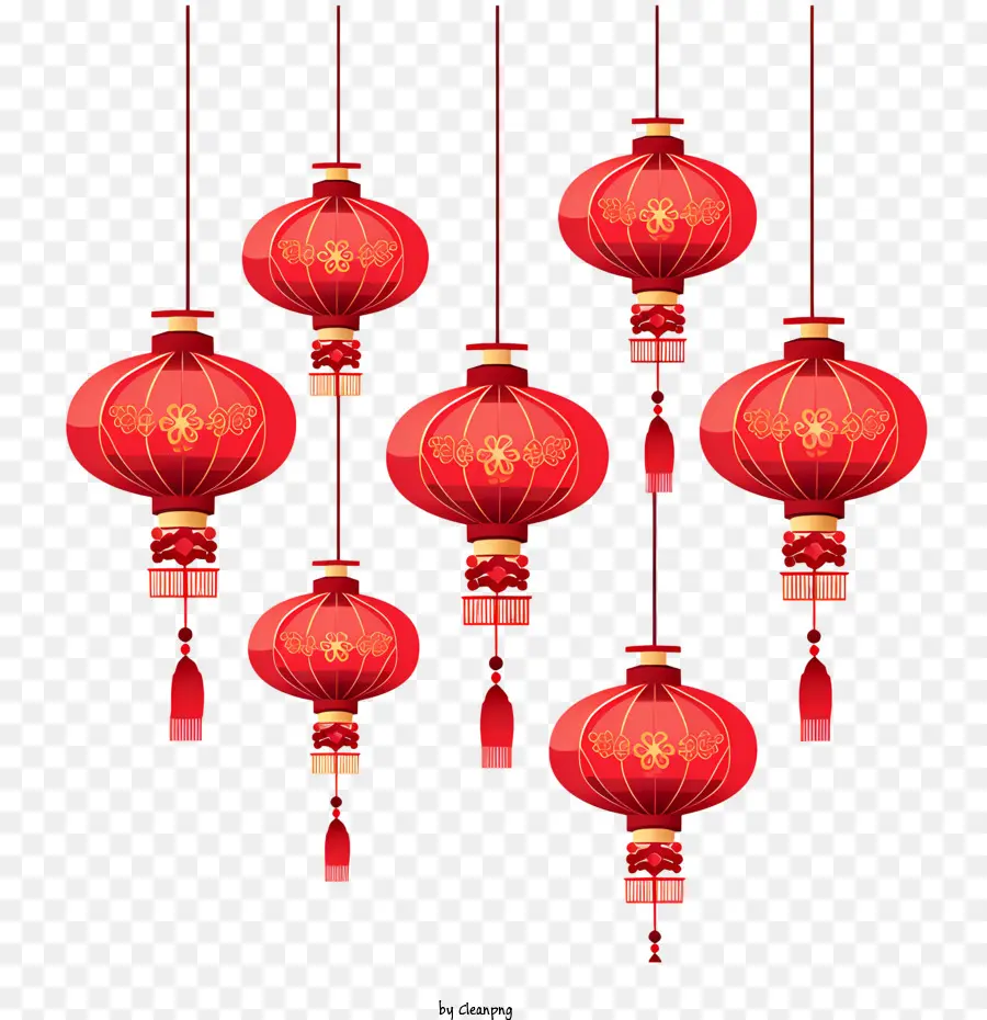 Lanterne Chinoise，Lanterne Rouge PNG