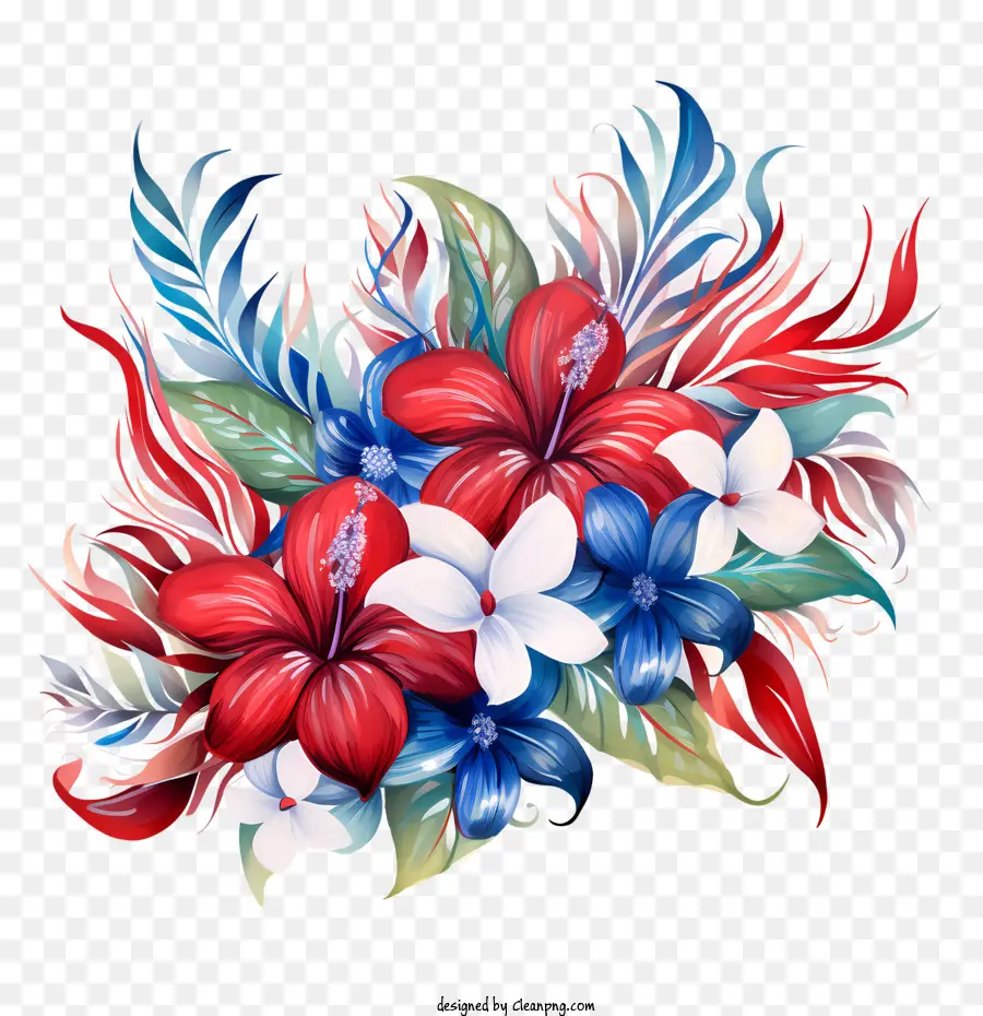 Journée De L'indépendance Du Costa Rica，Floral PNG