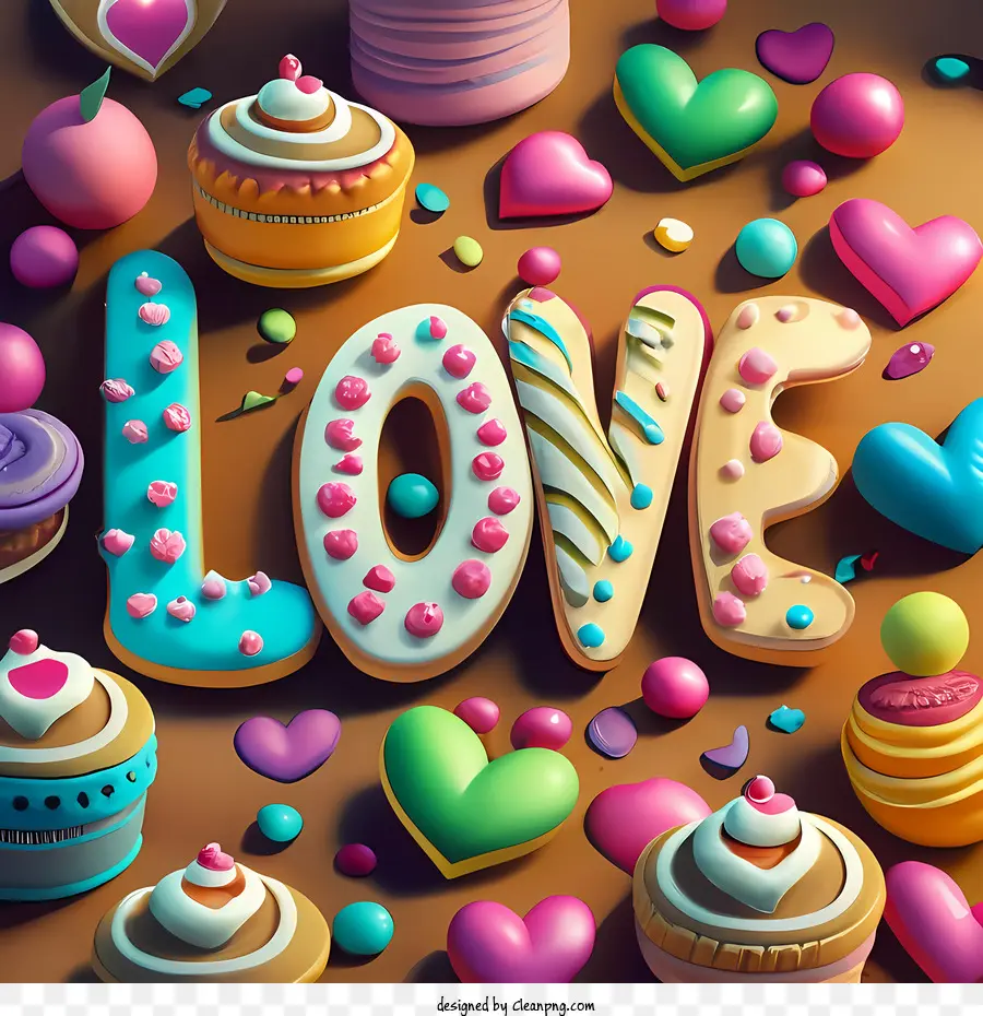 L'amour，Les Cookies PNG