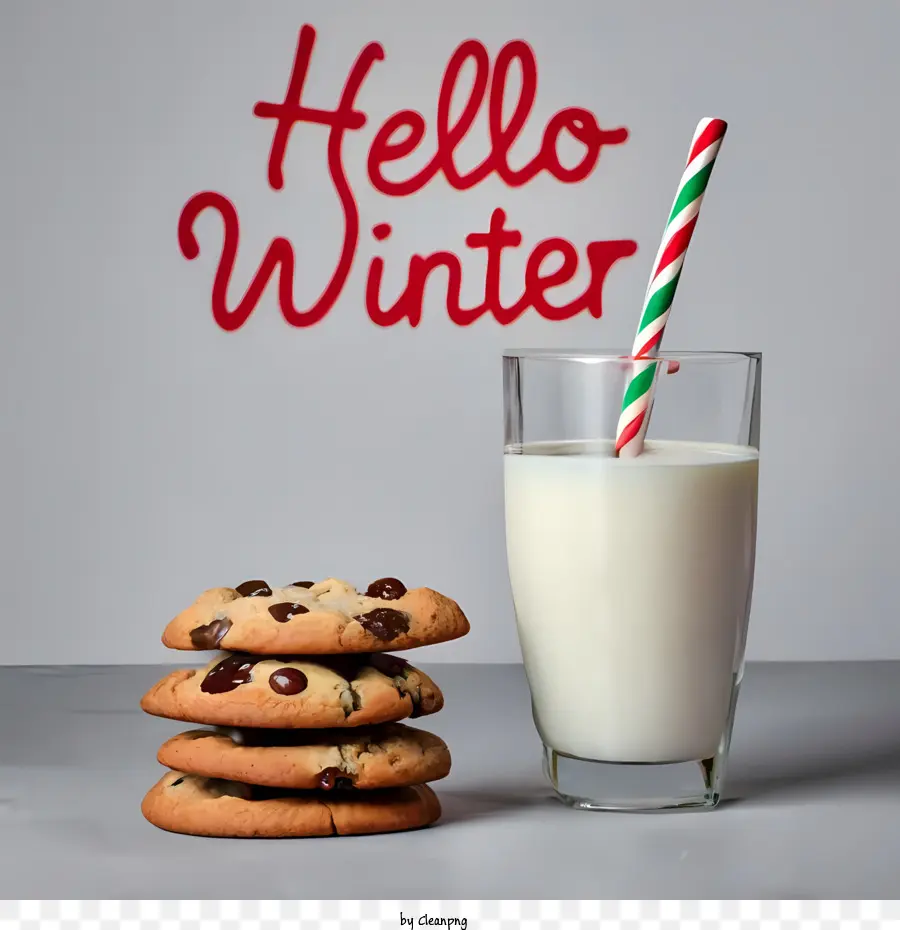 Bonjour L'hiver，Lait PNG