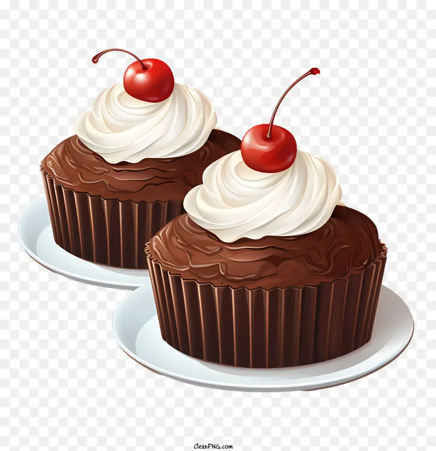 Journée Des Cupcakes Au Chocolat，Petits Gâteaux Au Chocolat PNG