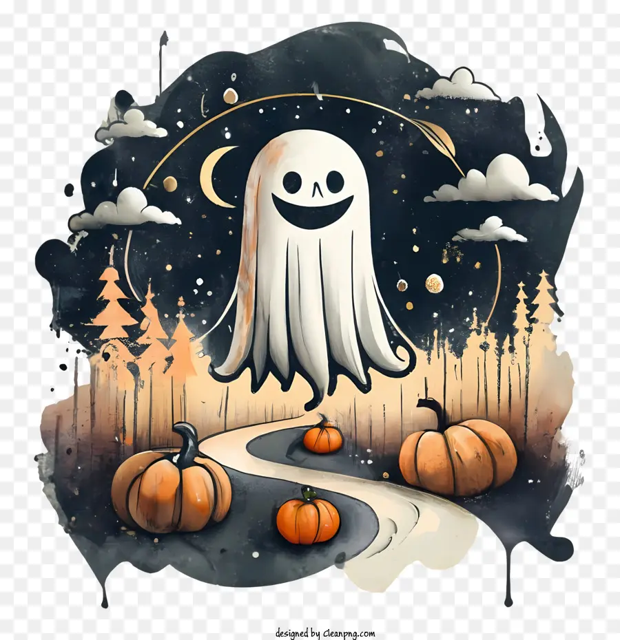 Halloween Fantôme，Fantôme PNG