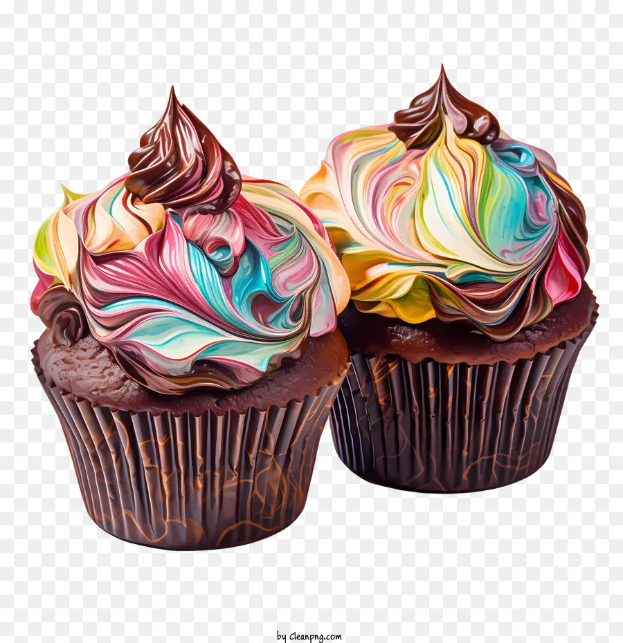 Chocolat Cupcake Jour，Chocolat PNG