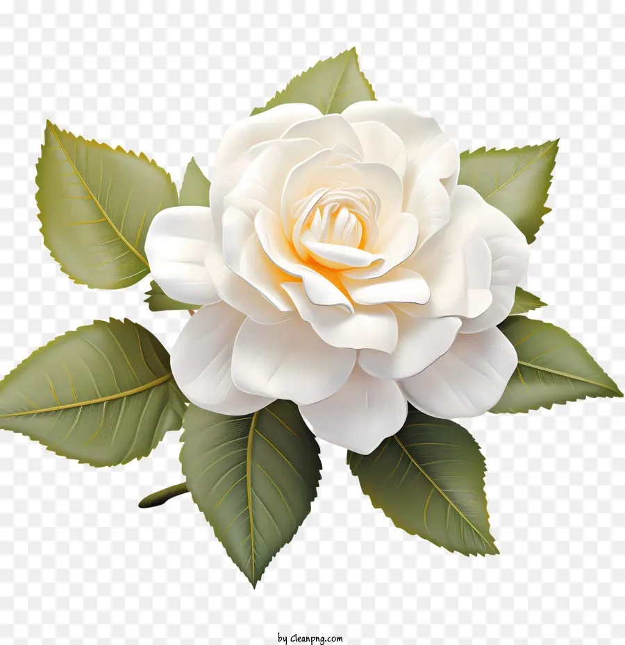 Blanc Fleur Rose，Fleur Blanche PNG