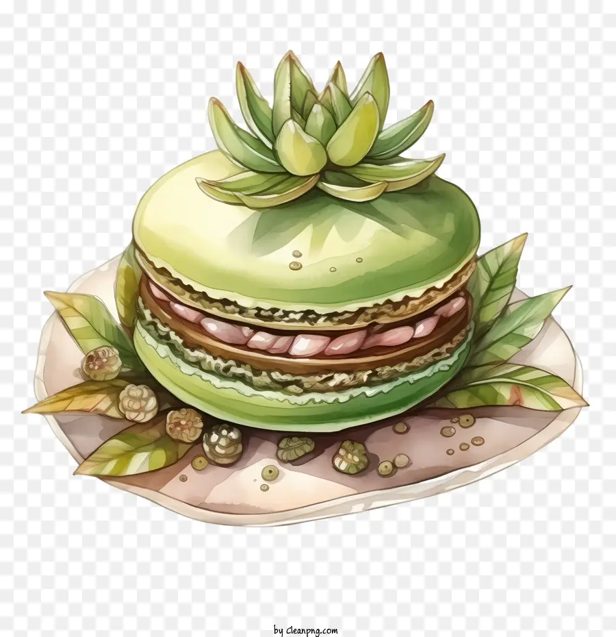 Journée Du Macaron，Macarons Verts PNG