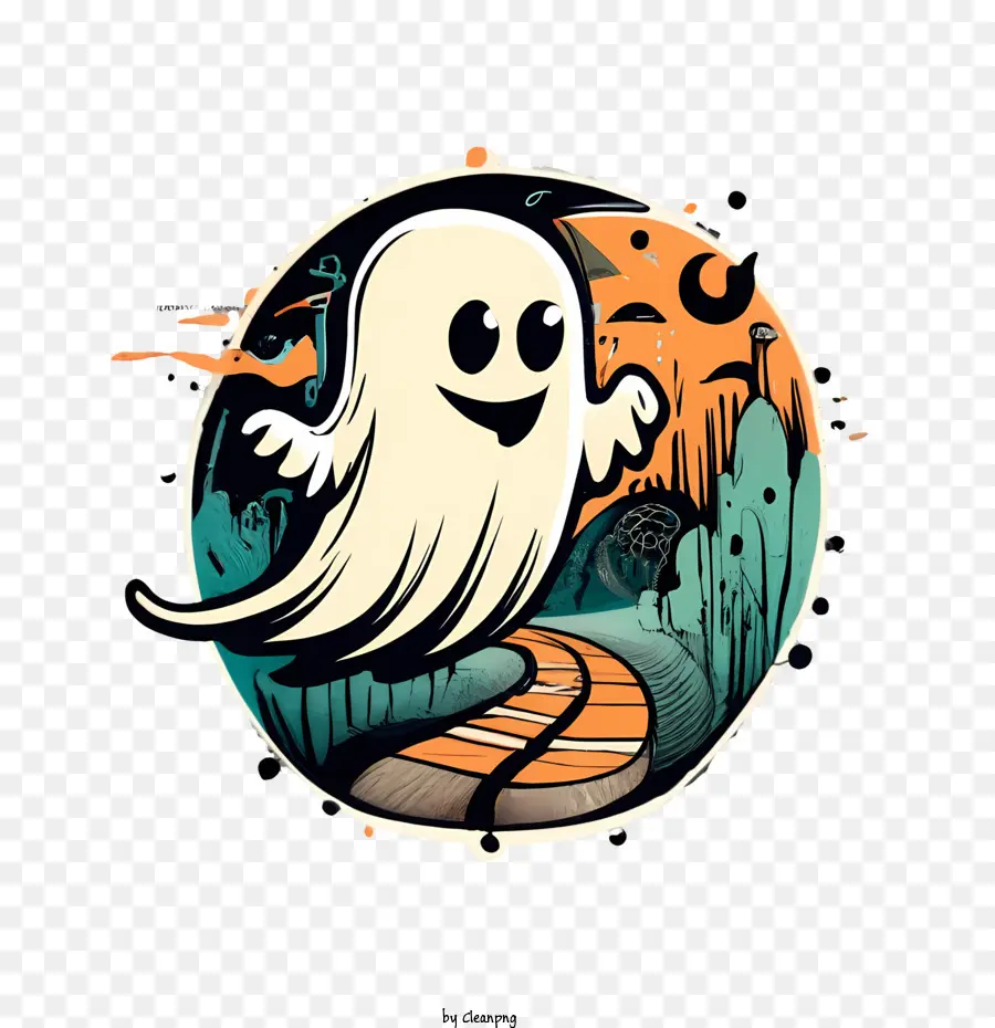 Fantôme D'halloween，Fantôme Mignon PNG