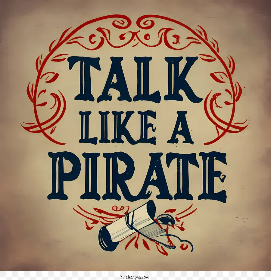 Parler Comme Un Jour De Pirate，Parler PNG