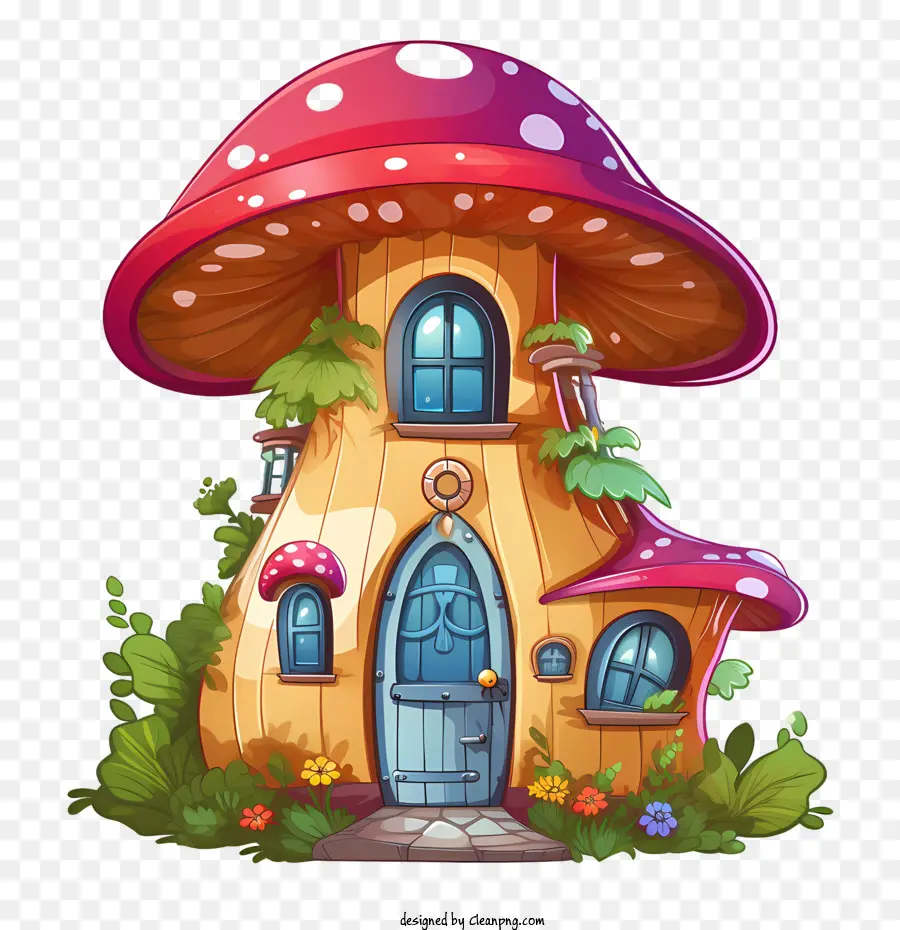 Maison Champignon，Maison Aux Champignons PNG