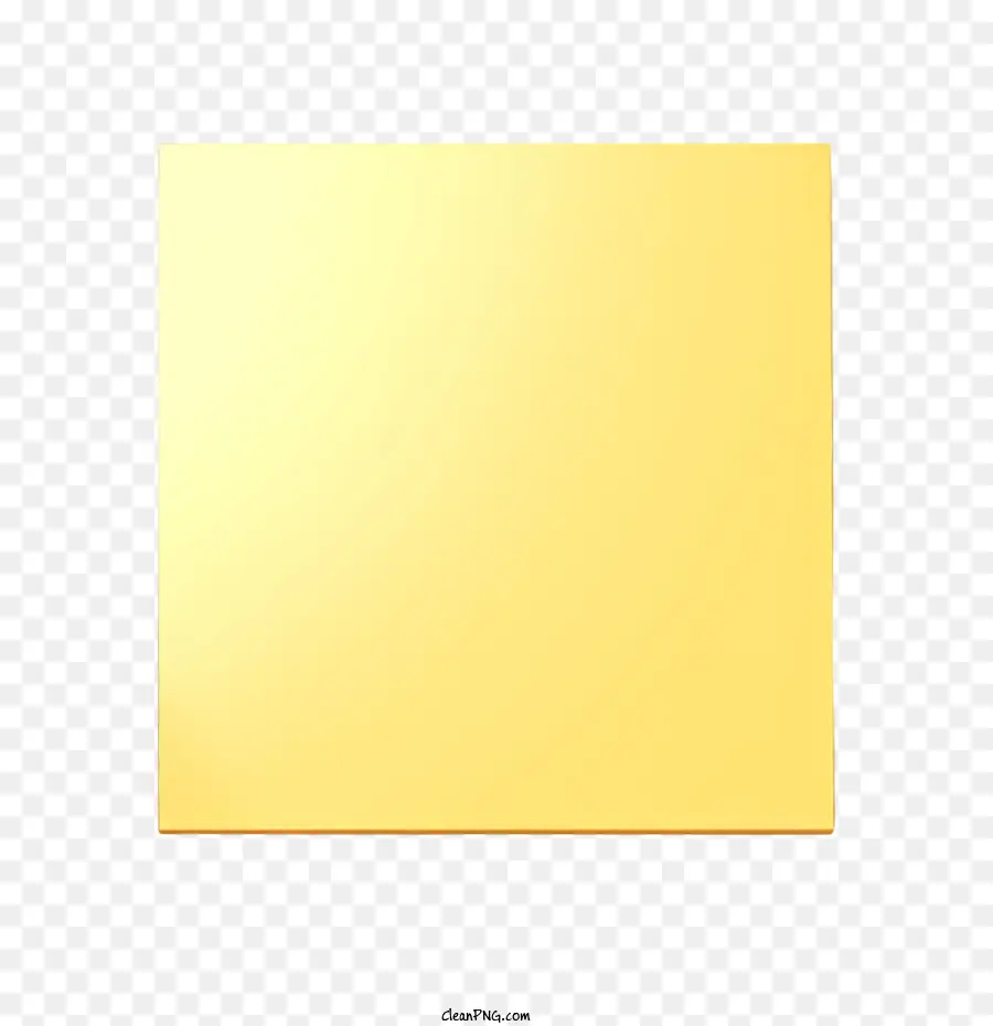 Post It，Jaune PNG